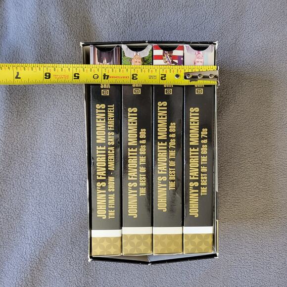 VINTAGE JOHNNY CARSON VHS Favorite Moments 60s 70s 80s 90s Farewell Comedy 4PC - Picture 11 of 11
